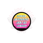 Autistic Joy - Vinyl Sticker-80s-autism-disability awareness-NumbskullzKC