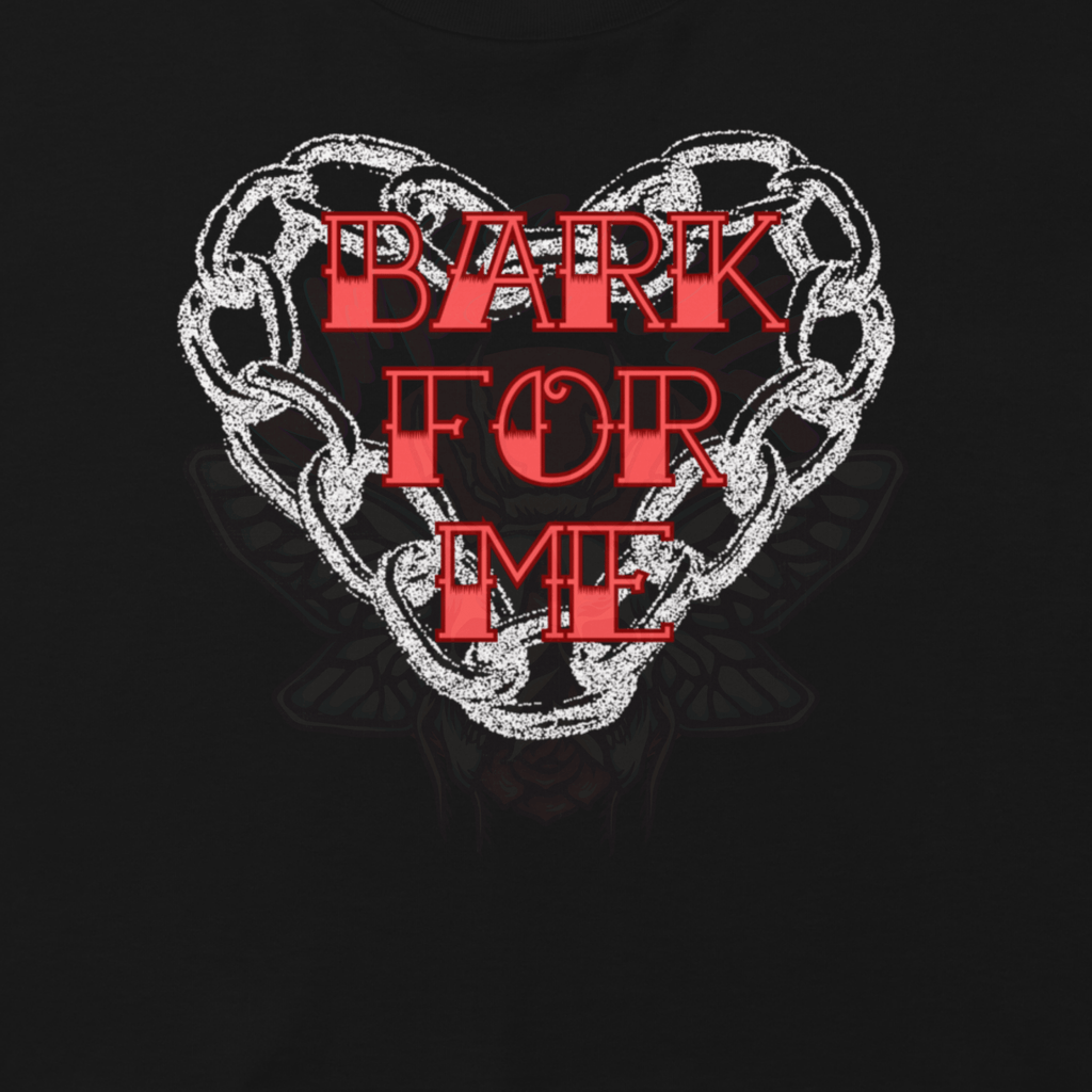 Bark for Me - Relaxed Fit Crop Top-animal-BDSM-men's shirts-NumbskullzKC