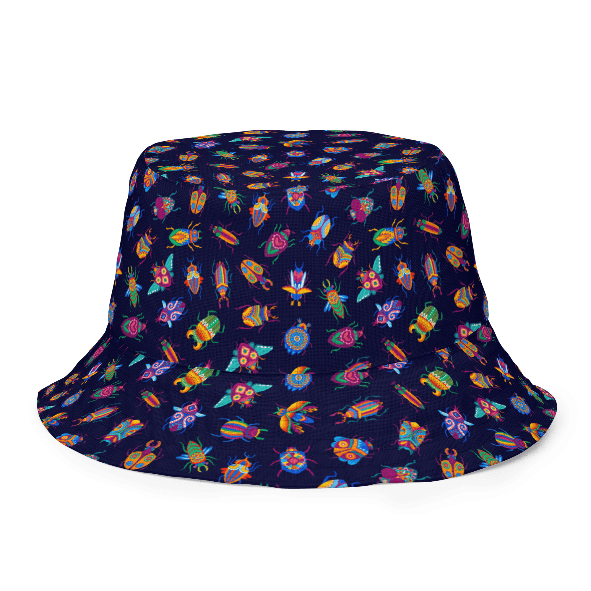Beetlemania - Reversible Bucket Hat - beach - Bucket Hat - hats - Numbskullz