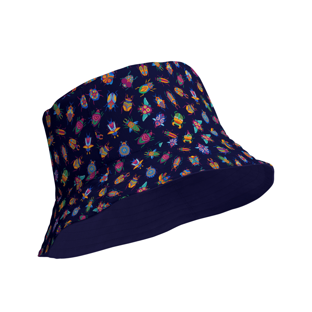 Beetlemania - Reversible Bucket Hat - beach - Bucket Hat - hats - Numbskullz