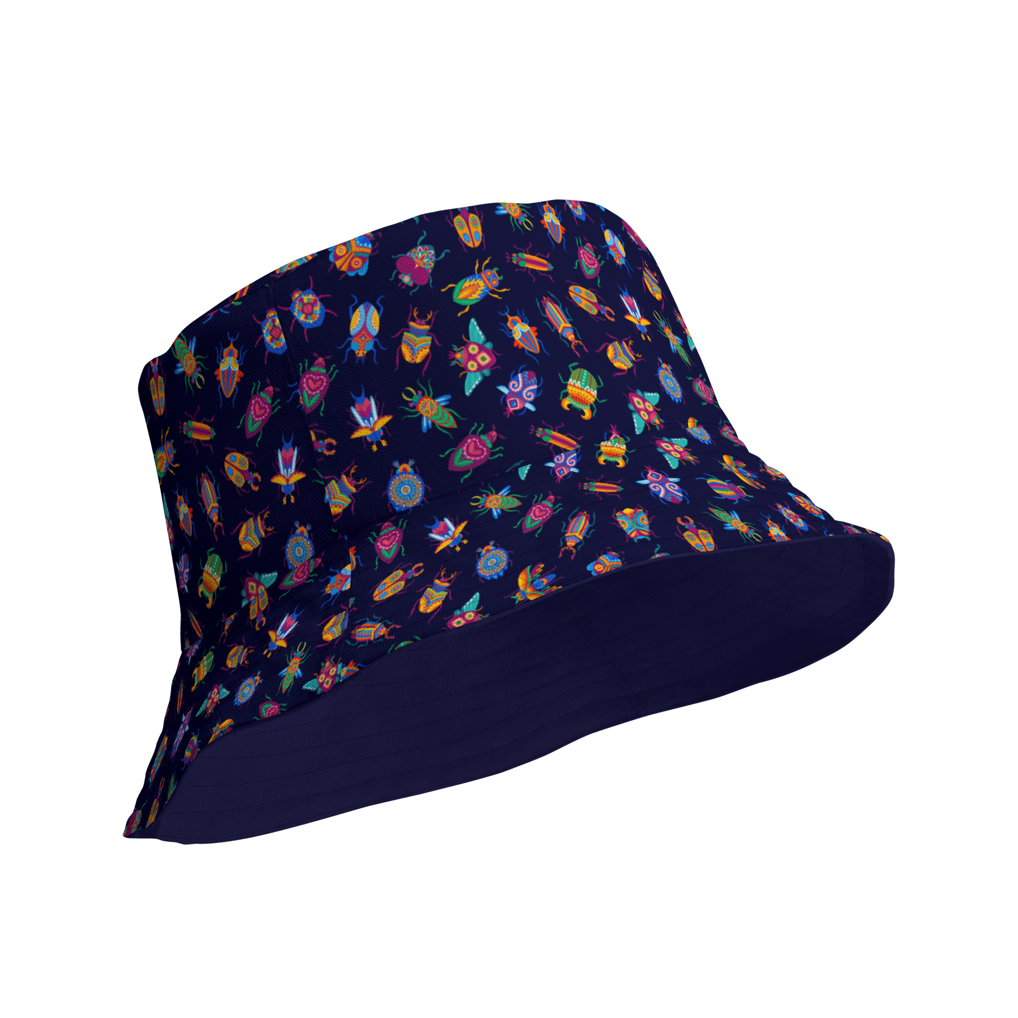 Beetlemania - Reversible Bucket Hat - beach - Bucket Hat - hats - Numbskullz