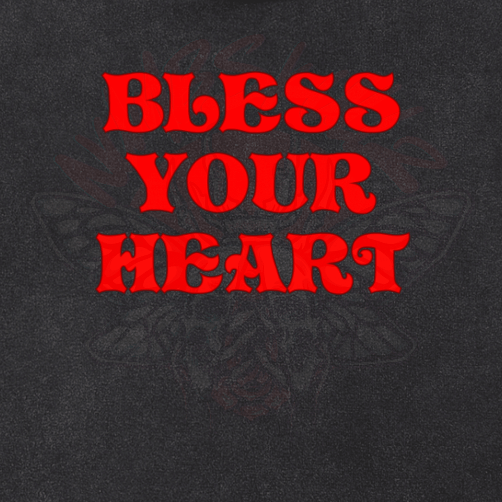 Bless Your Heart - Crop Top - cropped - shirt - Short Sleeve - NumbskullzKC