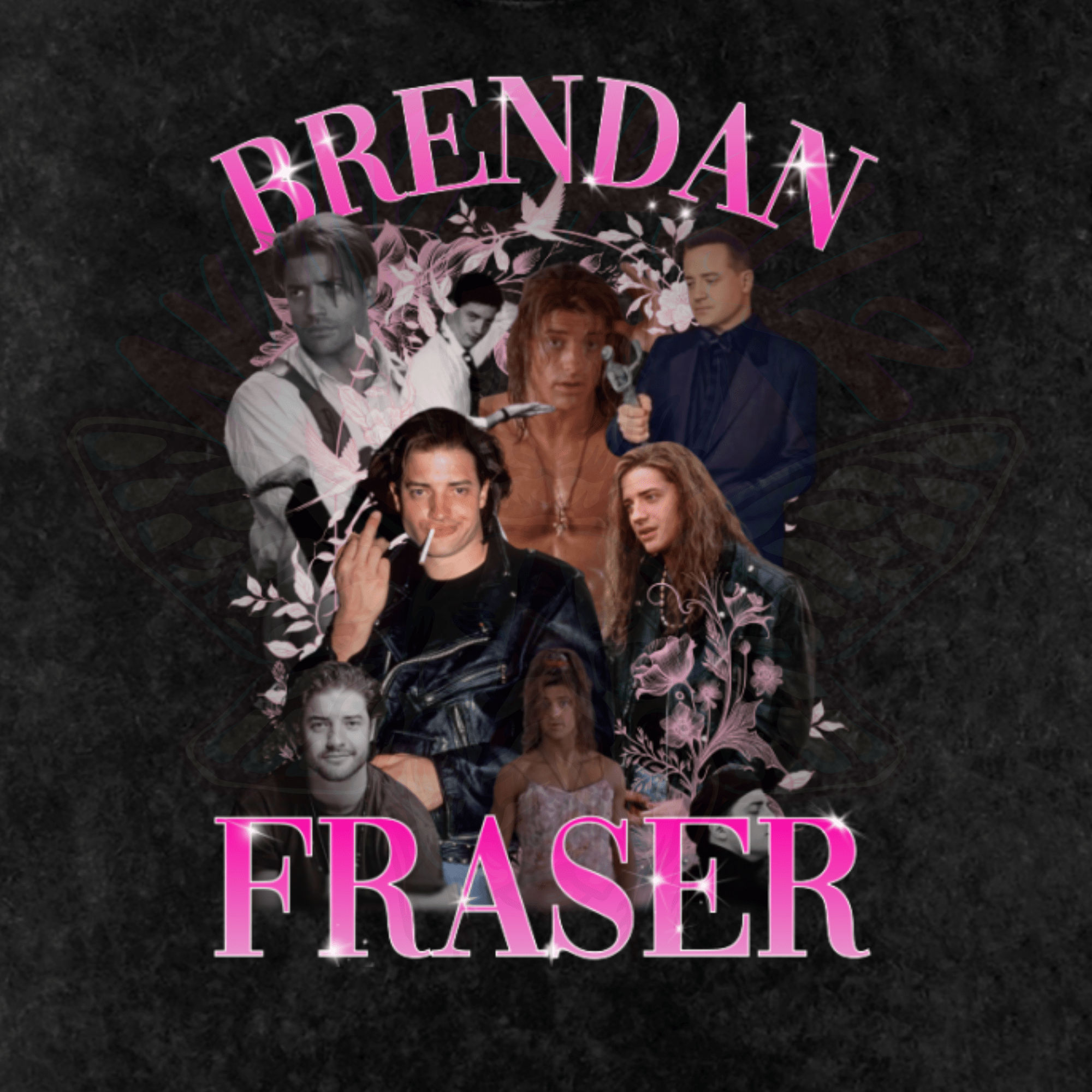Brendan Fraser Icon - Oversized T-Shirt - 90s - film - men's shirts - NumbskullzKC