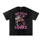 Brendan Fraser Icon - Oversized T-Shirt - 90s - film - men's shirts - NumbskullzKC