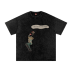 Brutally Soft Woman - Oversized T-Shirt - feminism - glitchcore - gothic - NumbskullzKC