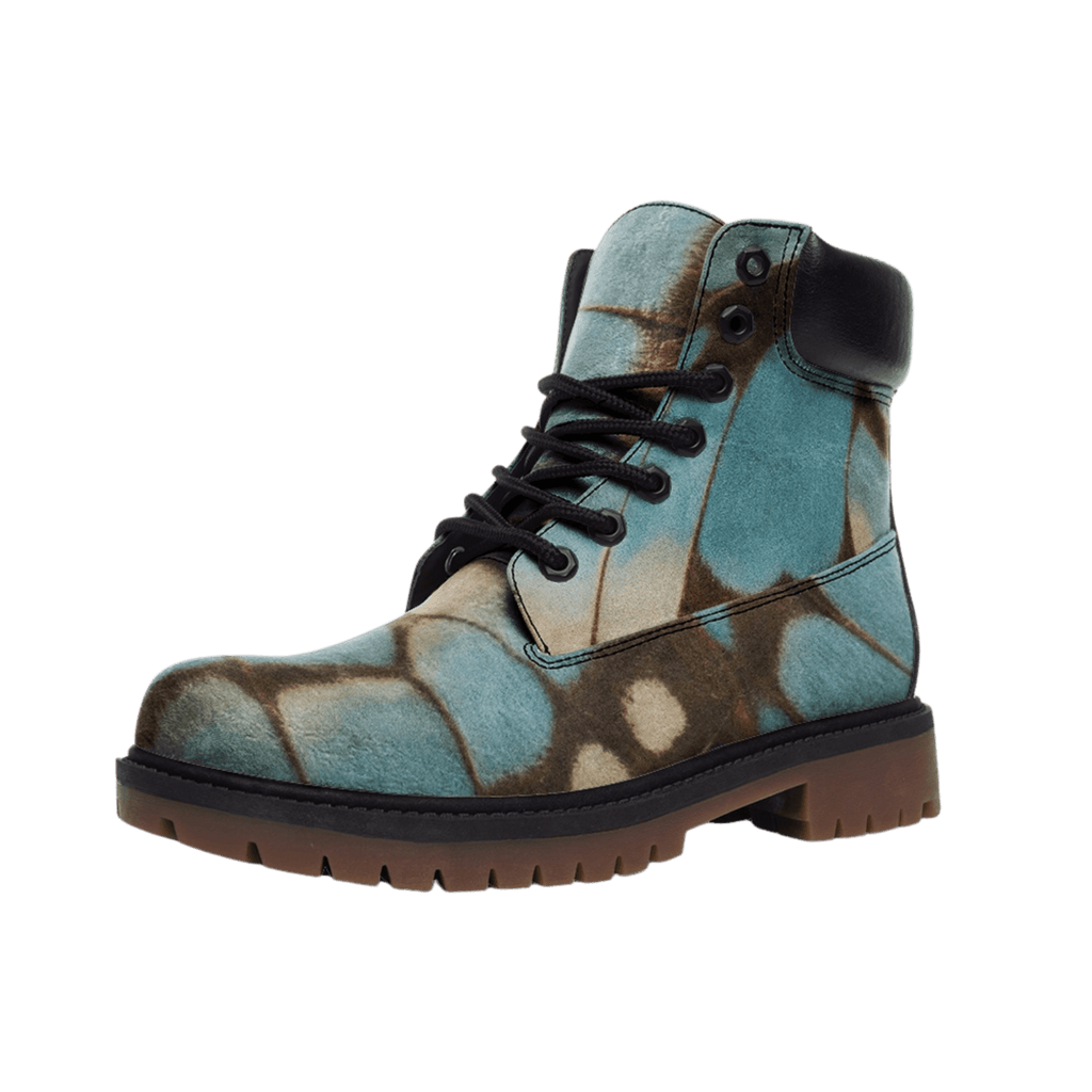 Butterfly in the Sky - Chukka Boots-animal-boots-butterfly-NumbskullzKC