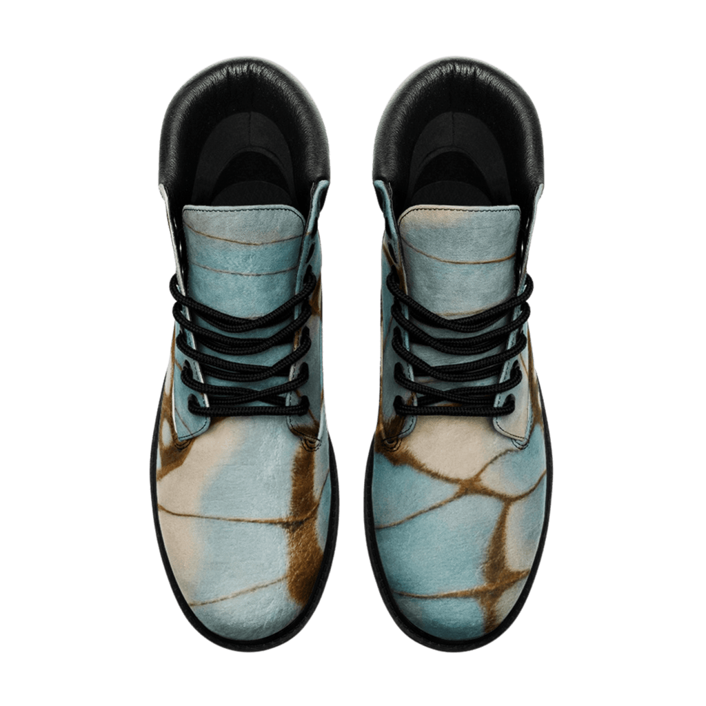 Butterfly in the Sky - Chukka Boots-animal-boots-butterfly-NumbskullzKC