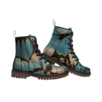 Butterfly in the Sky - Combat Boots-boots-butterfly-combat boots-NumbskullzKC