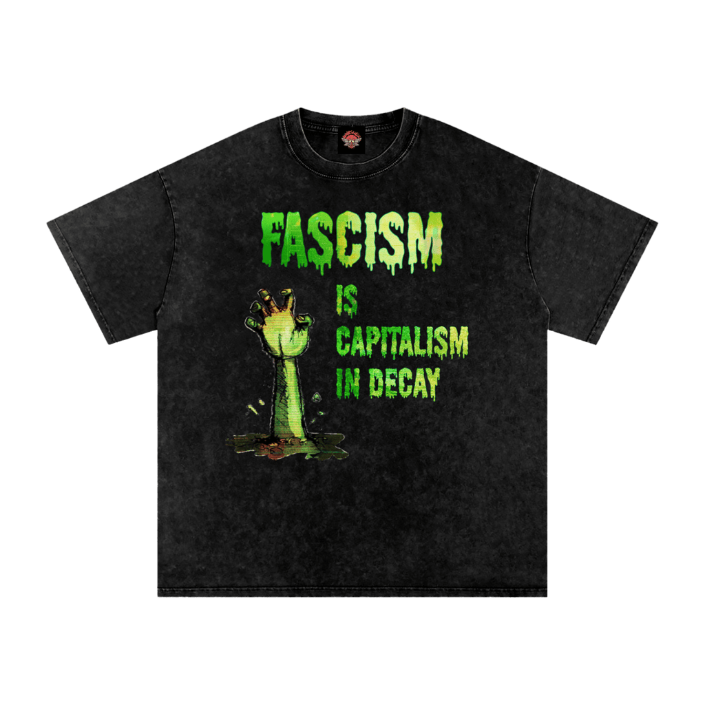 Capitalism in Decay - Oversized T-Shirt [LIMITED 250]-men's shirts-Numbskullz-oversized T-shirts-Numbskullz