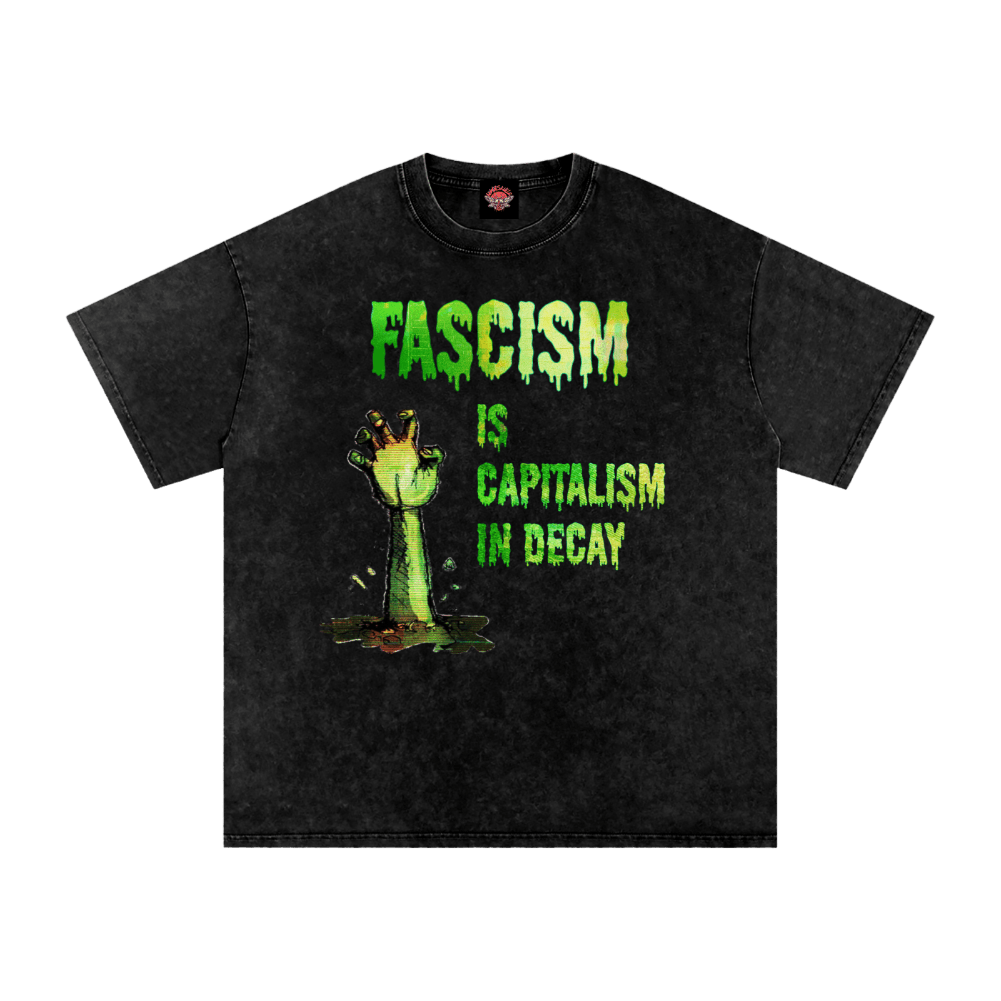 Capitalism in Decay - Oversized T-Shirt [LIMITED 250]-men's shirts-Numbskullz-oversized T-shirts-Numbskullz