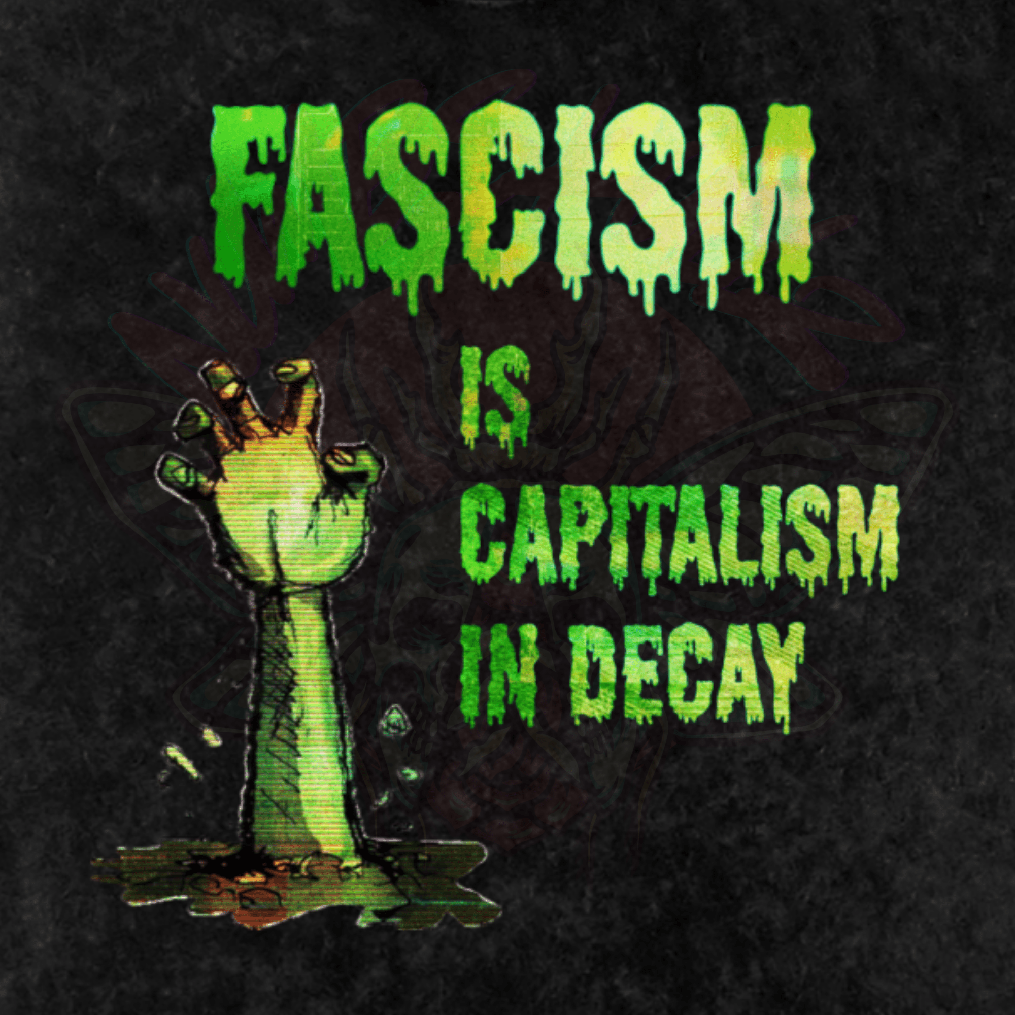 Capitalism in Decay - Oversized T-Shirt [LIMITED 250]-men's shirts-Numbskullz-oversized T-shirts-Numbskullz