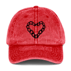 Chains of Love - Stonewashed Ball Cap - ballcap - baseball style hats - hats - NumbskullzKC