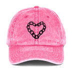 Chains of Love - Stonewashed Ball Cap - ballcap - baseball style hats - hats - NumbskullzKC