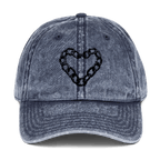 Chains of Love - Stonewashed Ball Cap - ballcap - baseball style hats - hats - NumbskullzKC