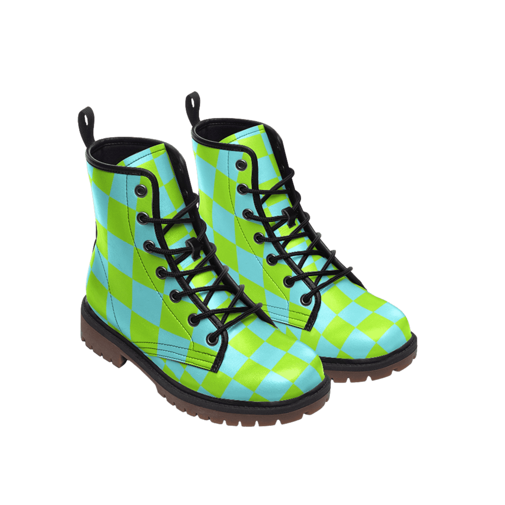 Check it Out - Combat Boot - boots - combat boots - fashion boots - Numbskullz