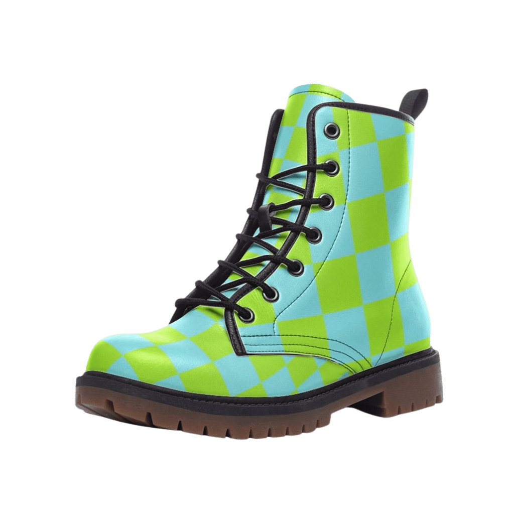 Check it Out - Combat Boot - boots - combat boots - fashion boots - Numbskullz