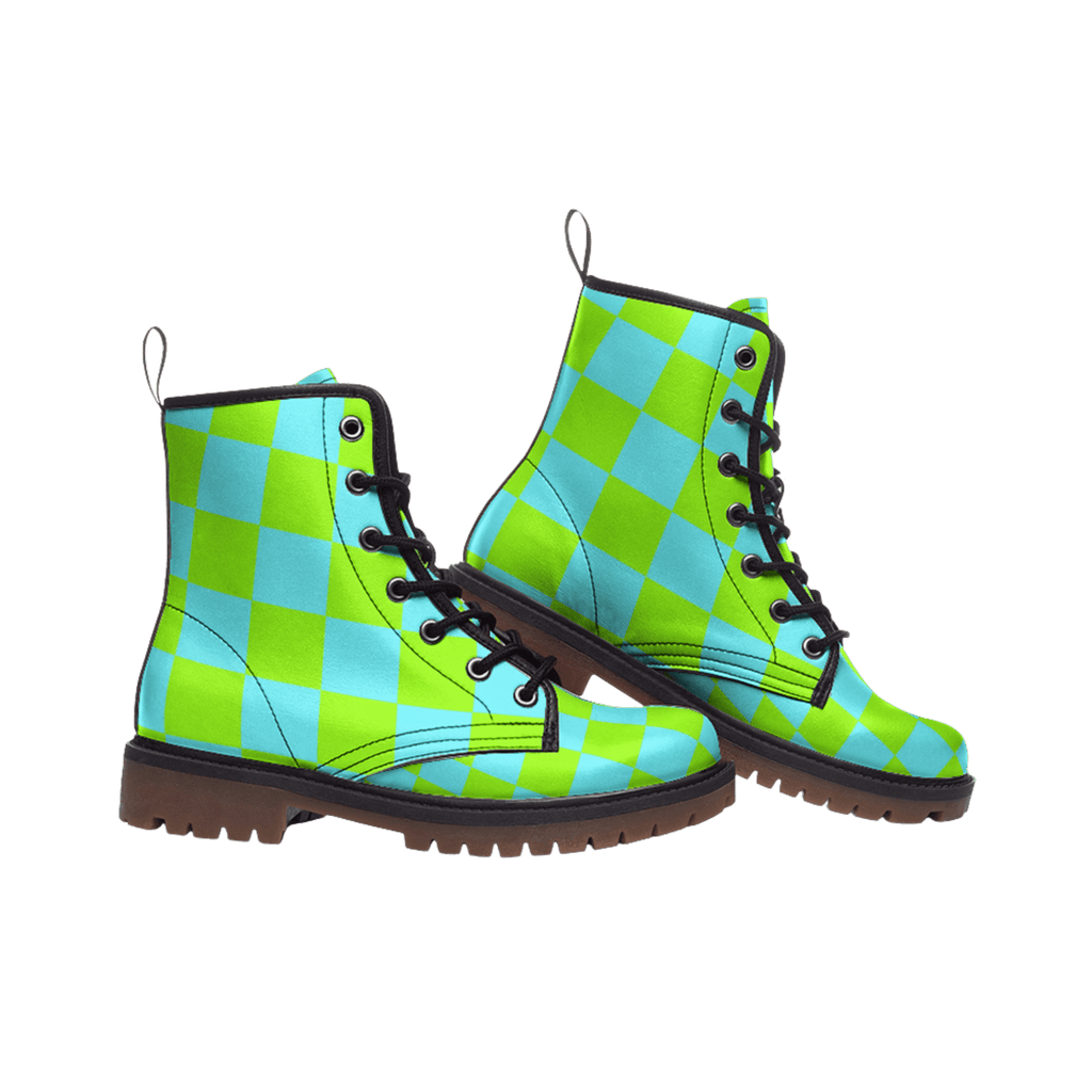Check it Out - Combat Boot - boots - combat boots - fashion boots - Numbskullz