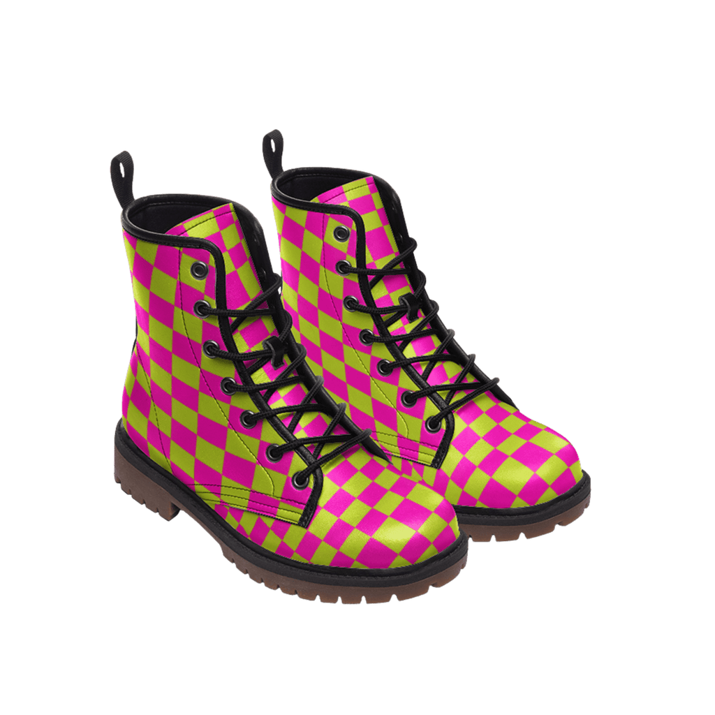 Circus of Skullz - Combat Boots - boots - combat boots - fashion boots - Numbskullz