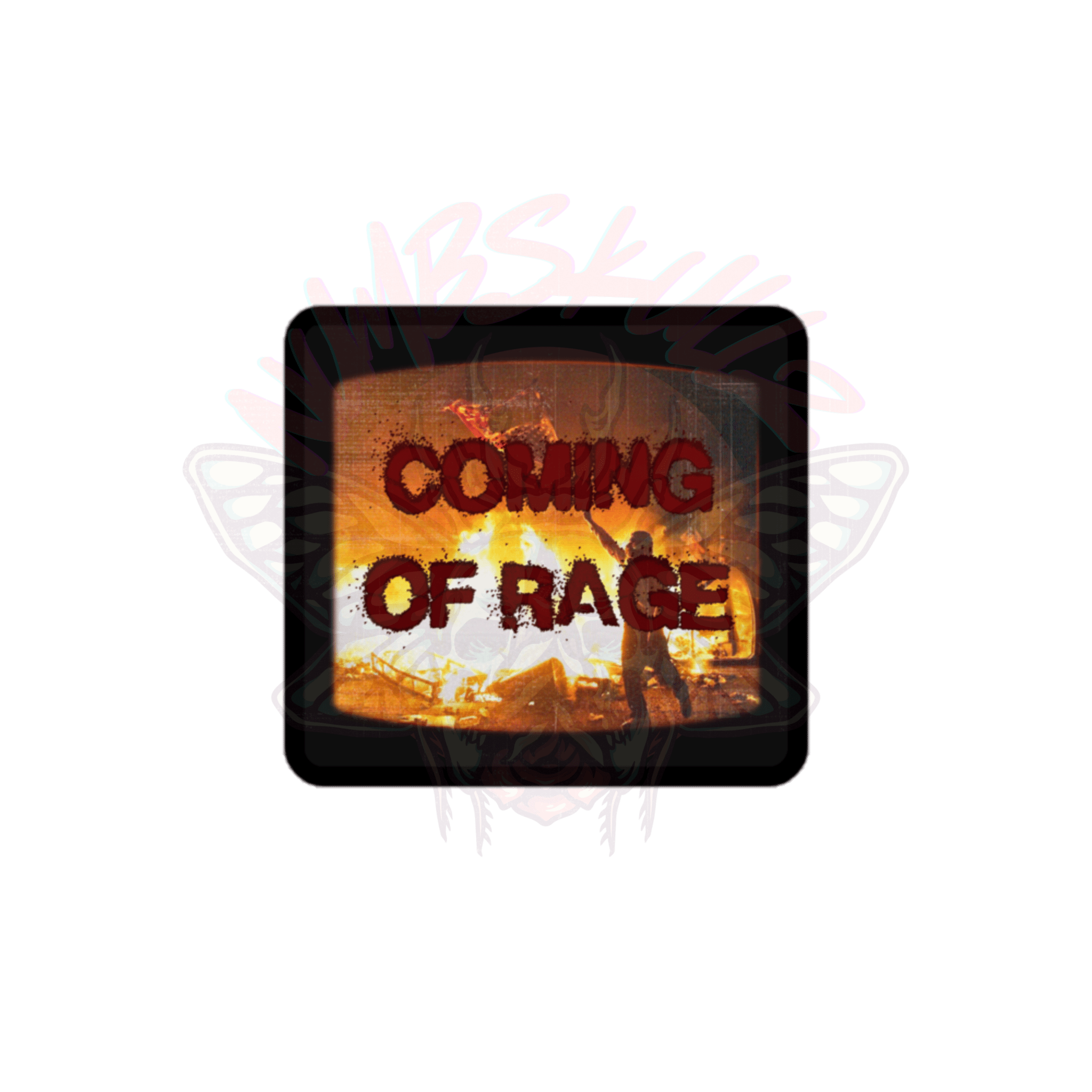 Coming of Rage - Vinyl Sticker - accessories - activism - graffiti - NumbskullzKC