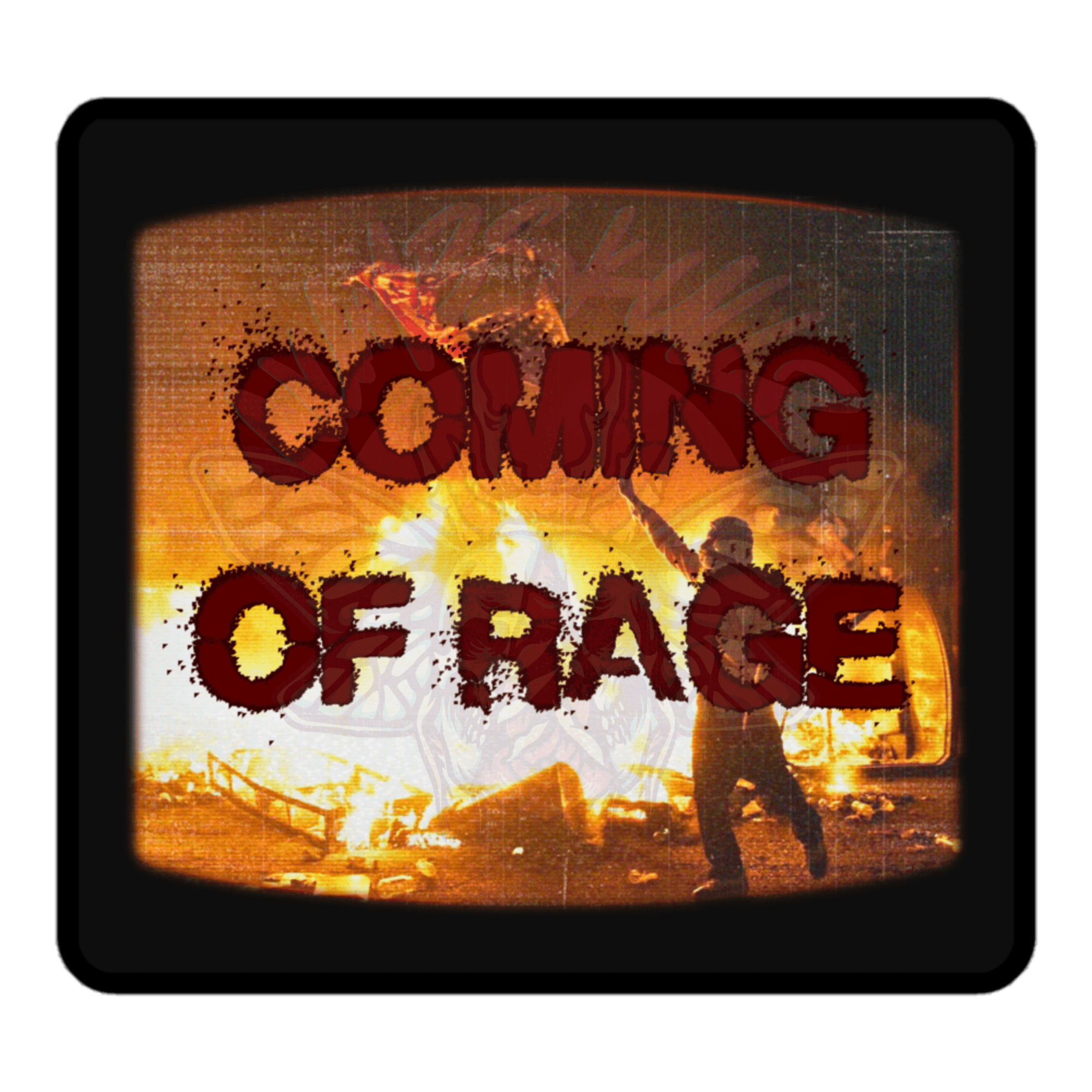 Coming of Rage - Vinyl Sticker - accessories - activism - graffiti - NumbskullzKC