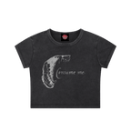 Consume Me - Crop Top - cropped - gothic - Numbskullz - Numbskullz