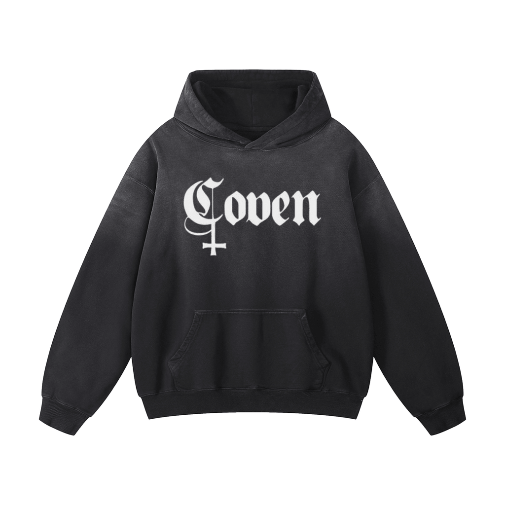 Coven - Loose Fit Hoodie-glitchcore-magic-Numbskullz-NumbskullzKC