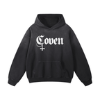 Coven - Loose Fit Hoodie-glitchcore-magic-Numbskullz-NumbskullzKC