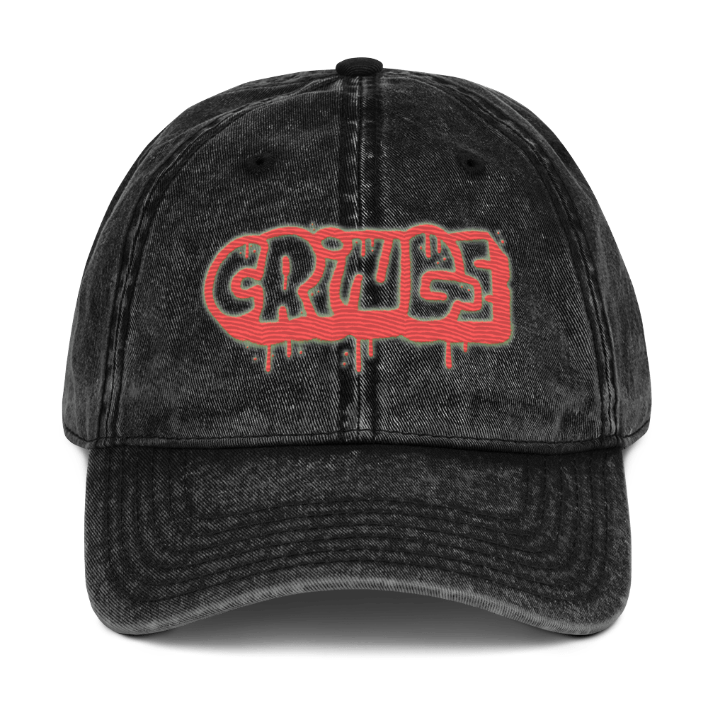 Cringe - Stonewashed Ball Cap - ballcap - baseball style hats - hats - NumbskullzKC