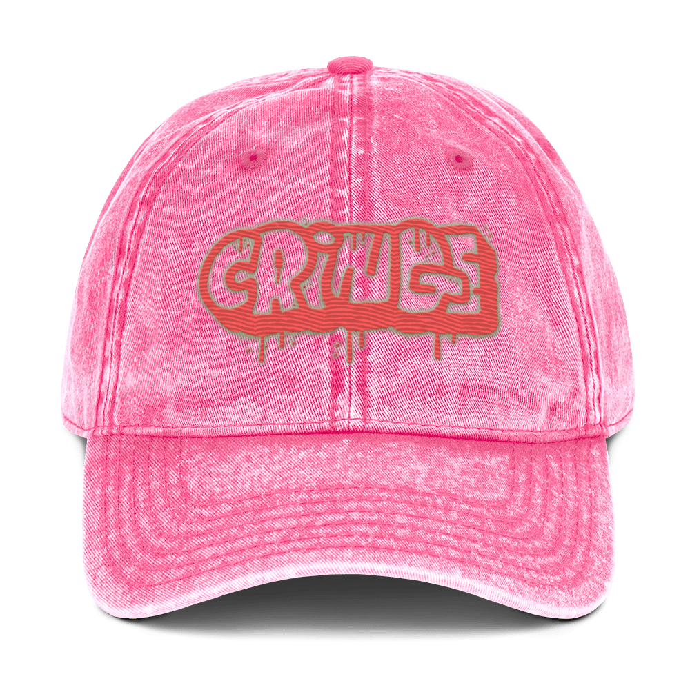 Cringe - Stonewashed Ball Cap - ballcap - baseball style hats - hats - NumbskullzKC