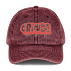 Cringe - Stonewashed Ball Cap - ballcap - baseball style hats - hats - NumbskullzKC