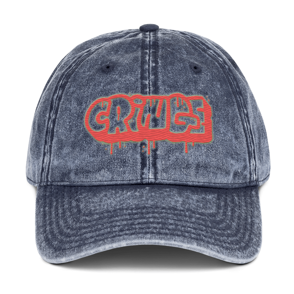 Cringe - Stonewashed Ball Cap - ballcap - baseball style hats - hats - NumbskullzKC
