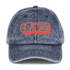 Cringe - Stonewashed Ball Cap - ballcap - baseball style hats - hats - NumbskullzKC