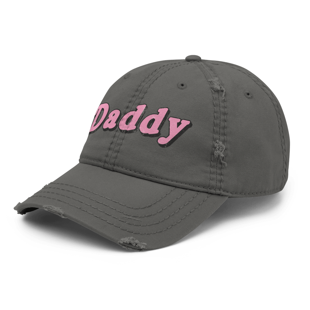Daddy - Distressed Ball Cap - ballcap - baseball style hats - BDSM - Numbskullz