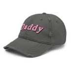 Daddy - Distressed Ball Cap - ballcap - baseball style hats - BDSM - Numbskullz