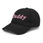 Daddy - Distressed Ball Cap - ballcap - baseball style hats - BDSM - Numbskullz