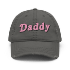 Daddy - Distressed Ball Cap - ballcap - baseball style hats - BDSM - Numbskullz