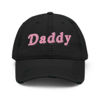 Daddy - Distressed Ball Cap - ballcap - baseball style hats - BDSM - Numbskullz