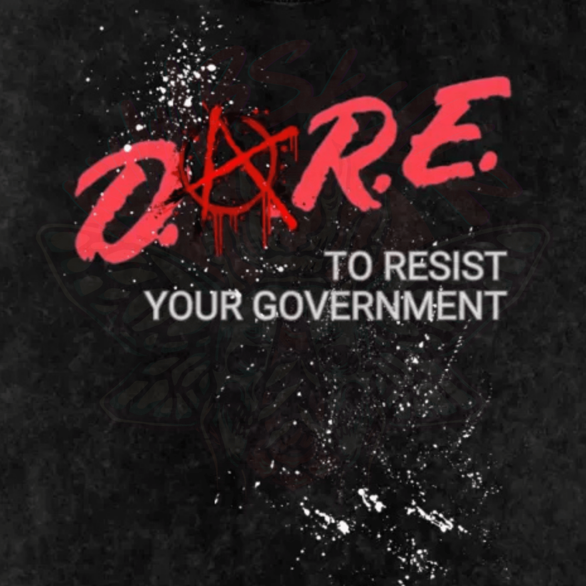 Dare To Resist - Oversized T-Shirt - oversized T-shirts - political - protest - Numbskullz