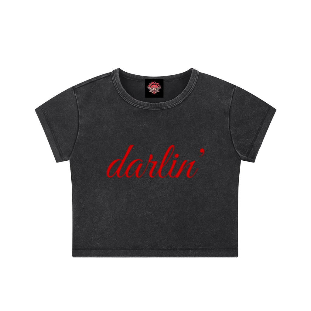 darlin' - Crop Top - cropped - Numbskullz - shirt - Numbskullz