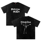 Depeche Mode (Personal Jesus) - Oversized T-Shirt-80s-gothic-men's shirts-NumbskullzKC