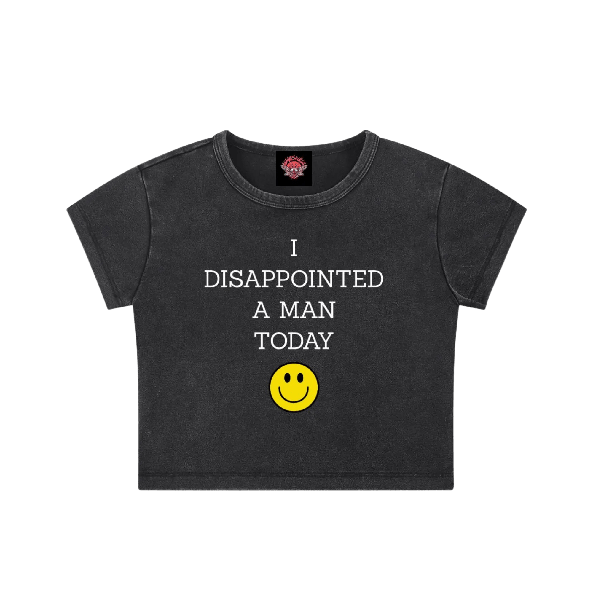 Disappointed - Crop Top - cropped - shirt - Short Sleeve - Numbskullz