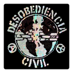 Disobediencia Civil - Vinyl Sticker-activism-human rights-Numbskullz-NumbskullzKC