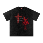 Divine Violence - Oversized T-Shirt - gothic - men's shirts - Numbskullz - Numbskullz