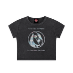 Don't Fake It - Snow Washed Crop Top-cropped-Numbskullz-sex work-NumbskullzKC