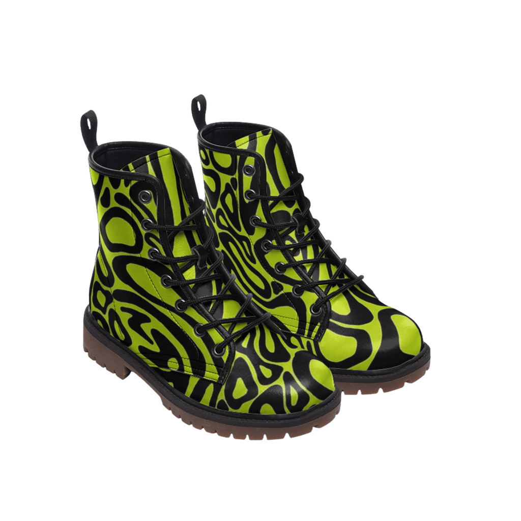 Don't Trip - Combat Boots-combat boots-Numbskullz-streetwear-NumbskullzKC