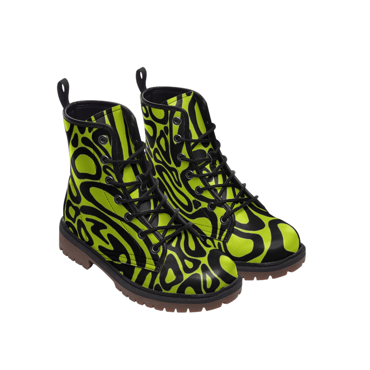 Don't Trip - Combat Boots-combat boots-Numbskullz-streetwear-NumbskullzKC