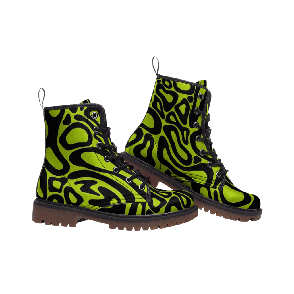Don't Trip - Combat Boots-combat boots-Numbskullz-streetwear-NumbskullzKC