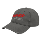 DRAW: Only Losers Use AI - Distressed Ball Cap-ballcap-distressed ball cap-men's ball caps-NumbskullzKC
