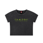 Eldritch-Girl - Snow Washed Crop Top-cropped-Numbskullz-shirt-NumbskullzKC