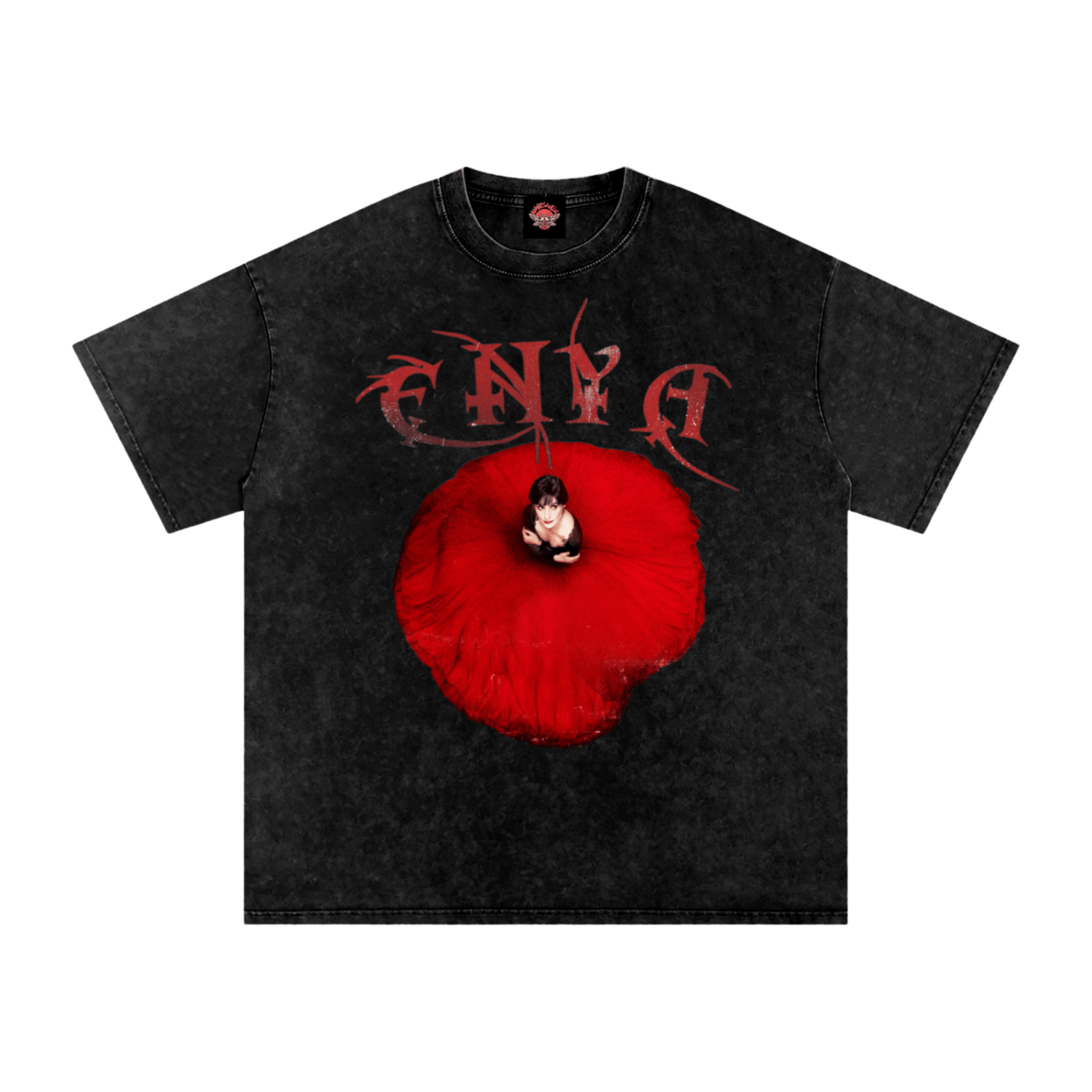 Enya Metal - Oversized T-Shirt-90s-enya-men's shirts-NumbskullzKC